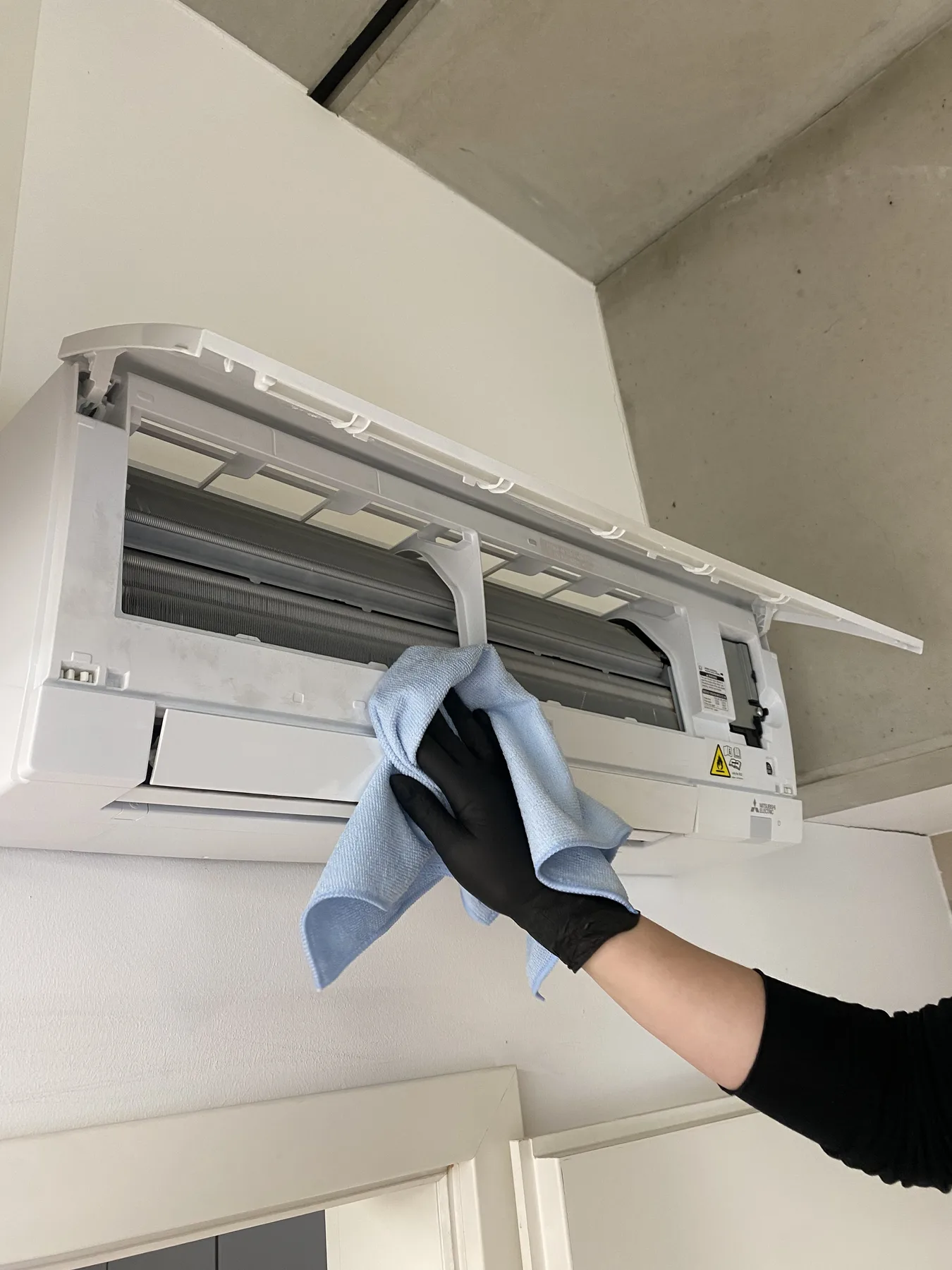 Hygienische Reinigung einer Lüftungsanlage